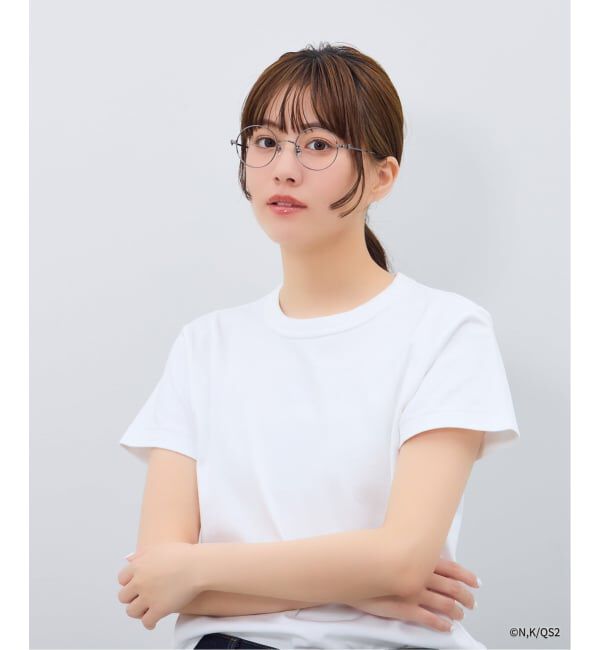  「Zoff｜五等分の花嫁＊ 中野四葉モデル[ご予約限定特典アクリルスタンド付き] レンズ交換券付」|メガネ|