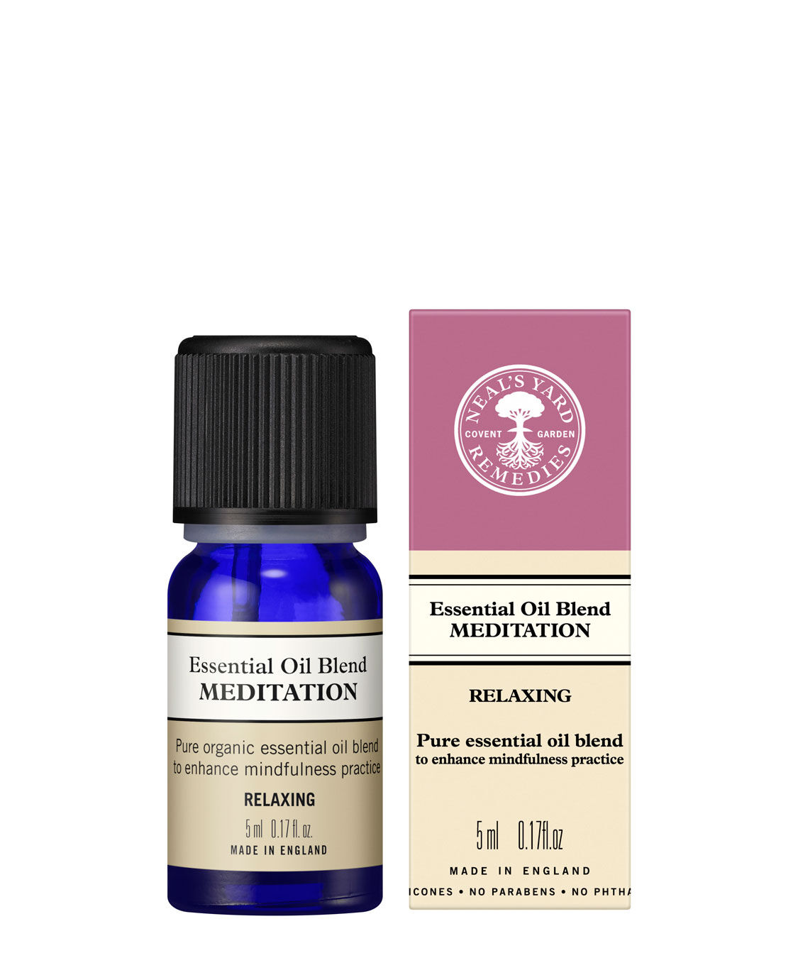 NEAL&rsquo;S YARD REMEDIES「ブレンドエッセンシャルオイル メディテーション 5mL」|アロマ・ルームフレグランス|-