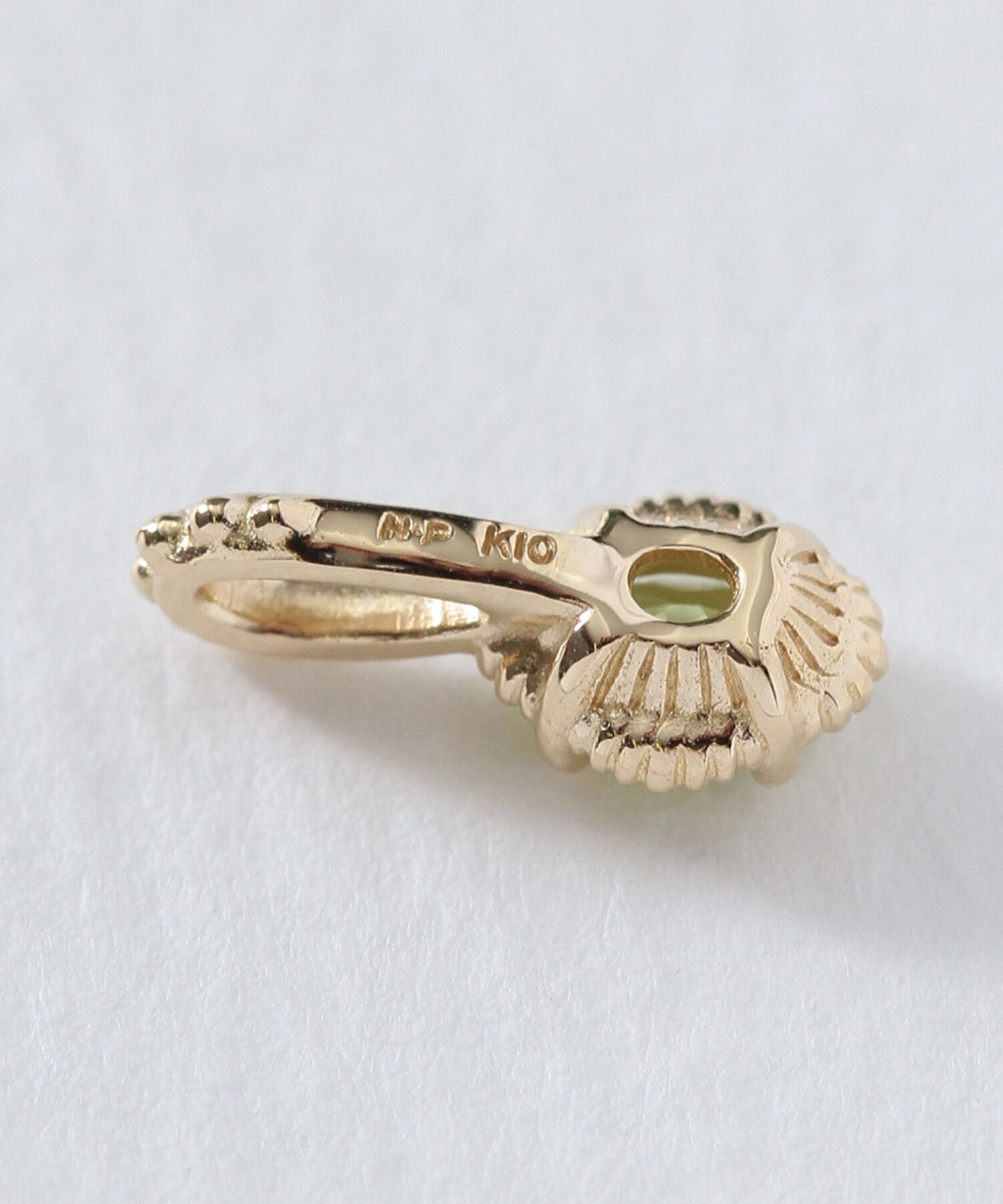 NOIR DE POUPEE「K10 誕生石チャーム【ネックレスチャーム】1月・2月・3月・6月・8月・10月・11月・12月」|ネックレス|