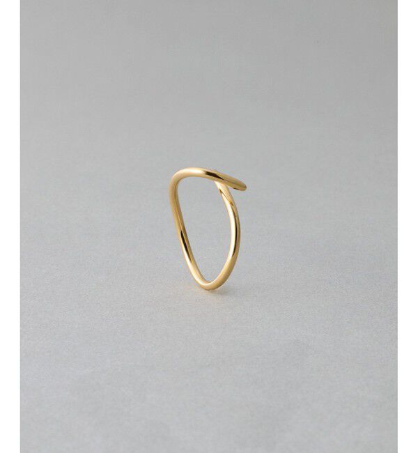 ete「[シェイドカフ] プレーン S イエローゴールド」|イヤーカフ|