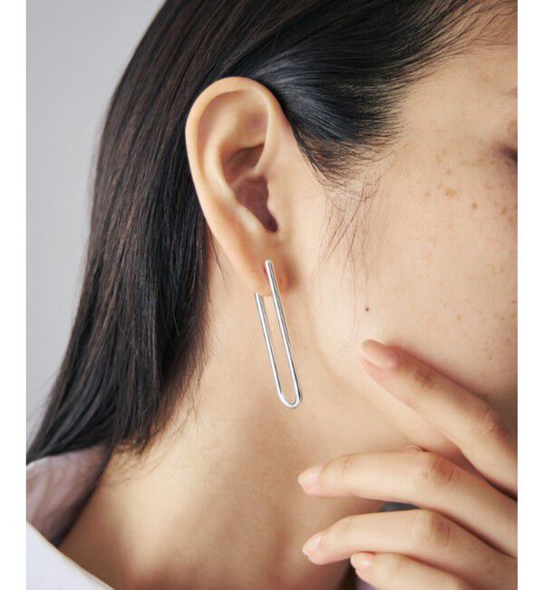 Jouete「[コネクト] フープピアス オーバル」|ピアス|