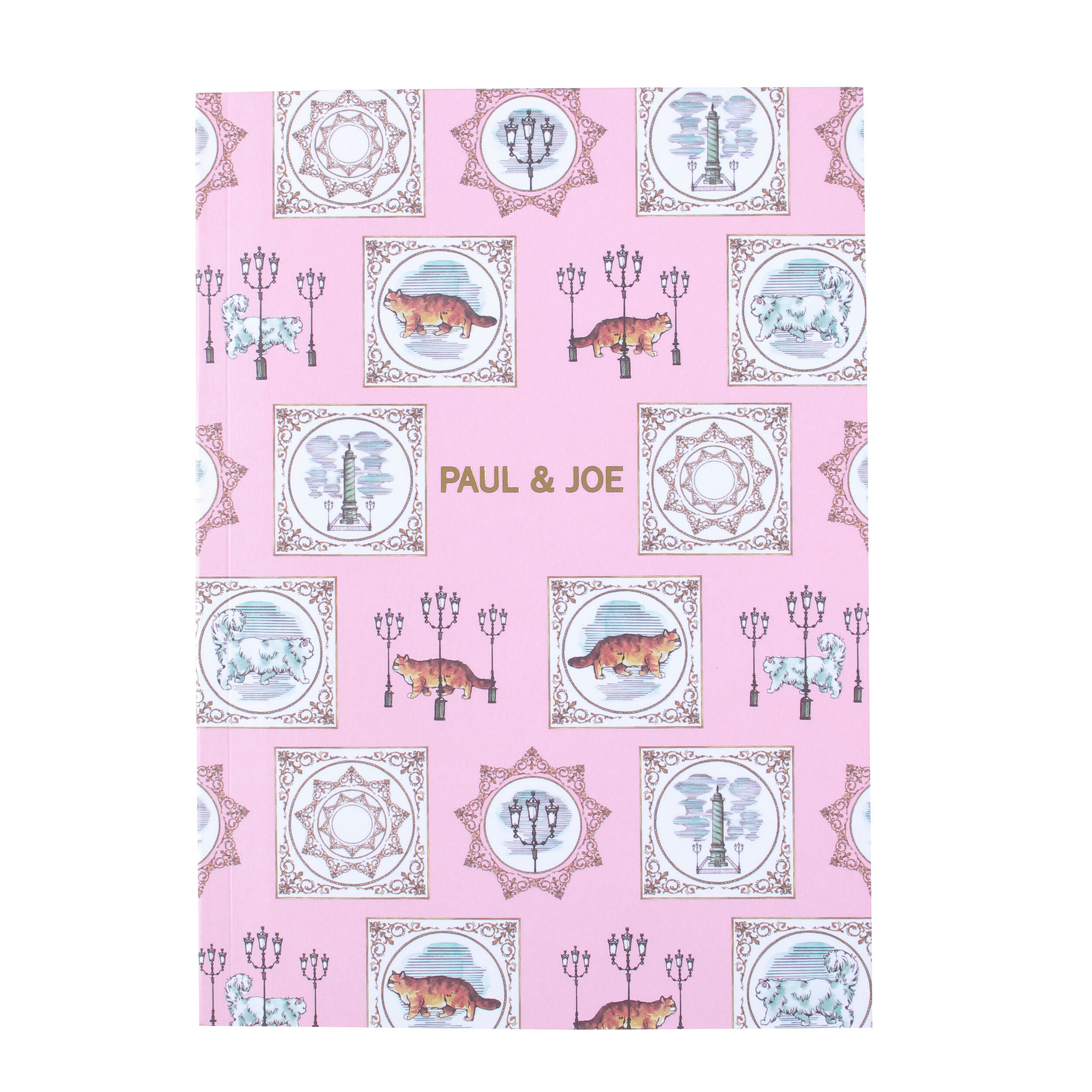 PAUL&JOE「ノート・Ａ５／ポール＆ジョー」|ステーショナリー|ピンク