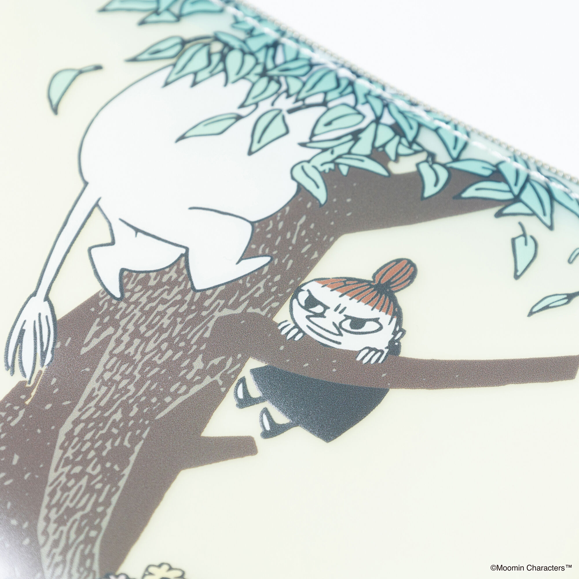  「MOOMIN COMIC MAT PVC ミニフラットポーチ」|ポーチ|