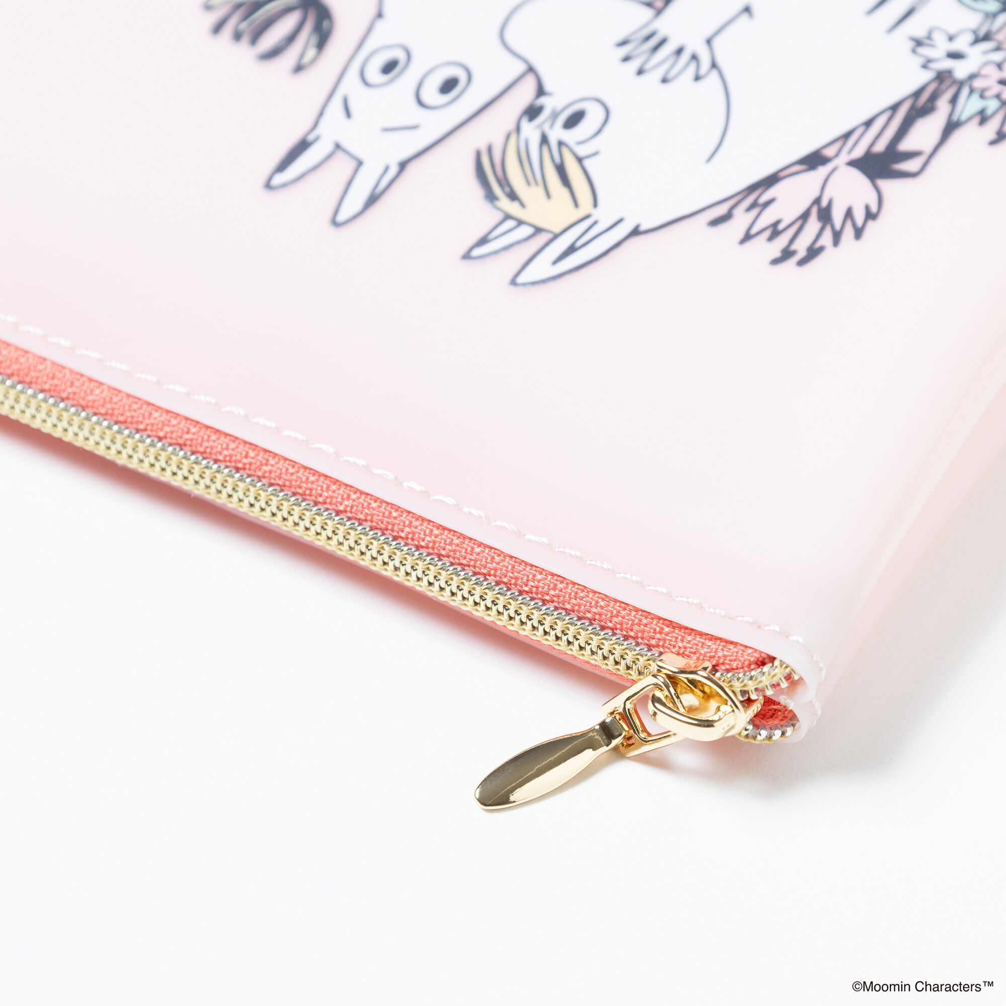  「MOOMIN COMIC MAT PVC ミニフラットポーチ」|ポーチ|