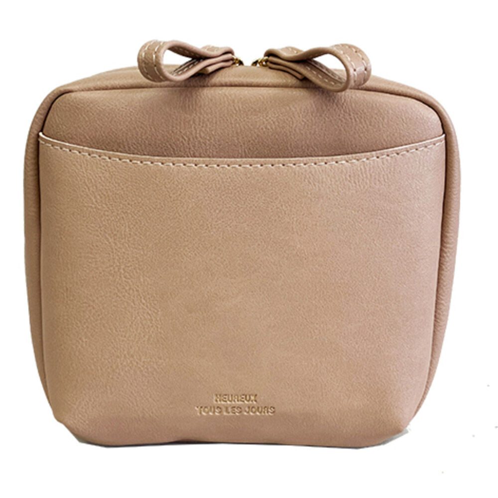 BACKYARD FAMILY「ポーチ 小物入れ 16cm 通販 メイクポーチ 化粧ポーチ コスメポーチ 小物入れ 縦型 仕切り」|ポーチ|ピンク1