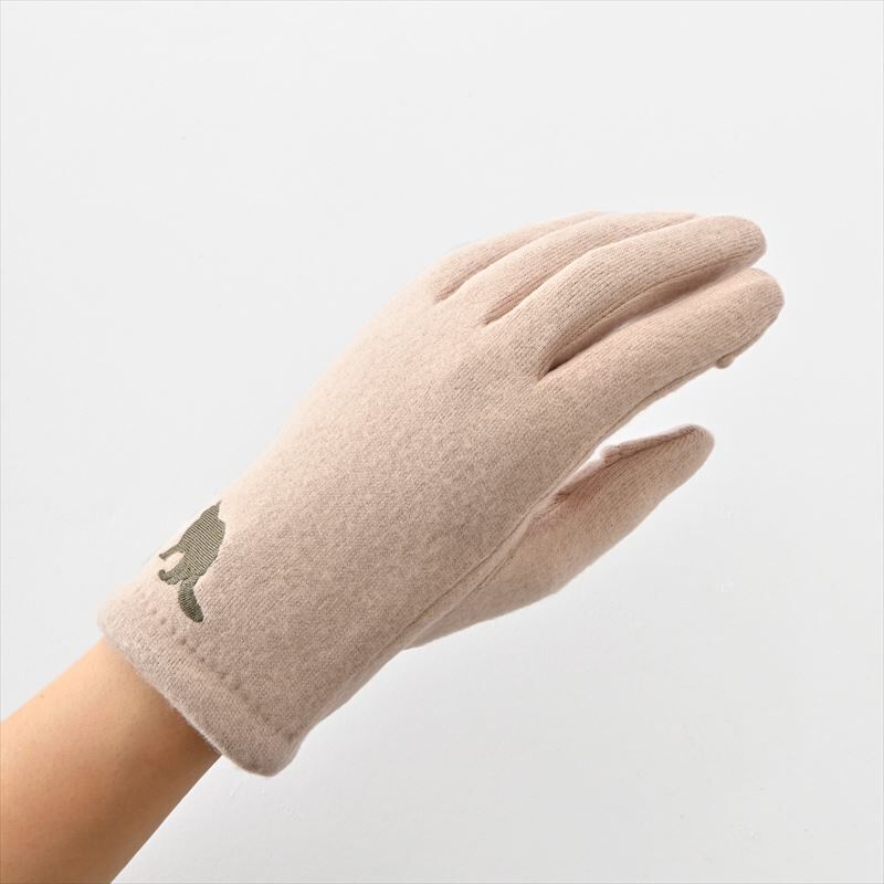 BACKYARD FAMILY「クロダ 手袋 レディース 通販 グローブ 手ぶくろ 暖かい かわいい ねこ スマートフォン対応」|手袋|