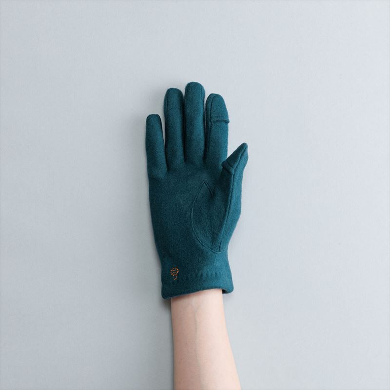 BACKYARD FAMILY「クロダ 手袋 レディース 通販 グローブ 手ぶくろ 暖かい かわいい 可愛い きのこ 刺繍 通勤」|手袋|