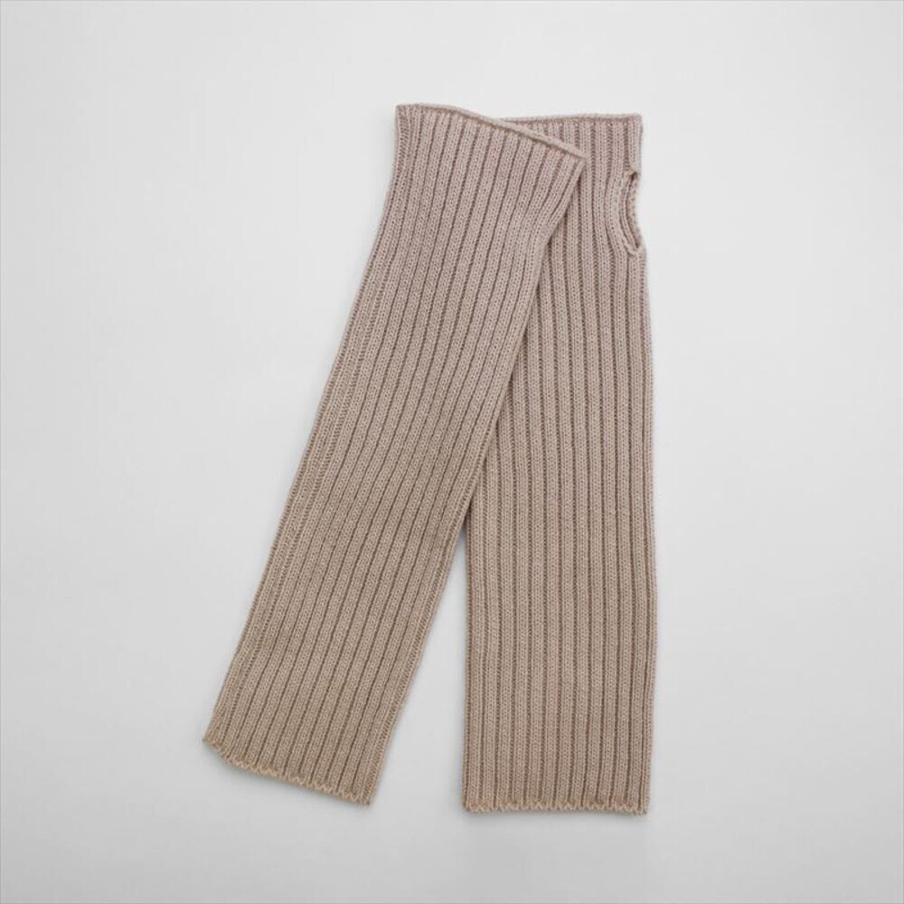 BACKYARD FAMILY「クロダ 手袋 レディース 通販 アームカバー ロング アームウォーマー 手ぶくろ 指なし」|手袋|ベージュ1