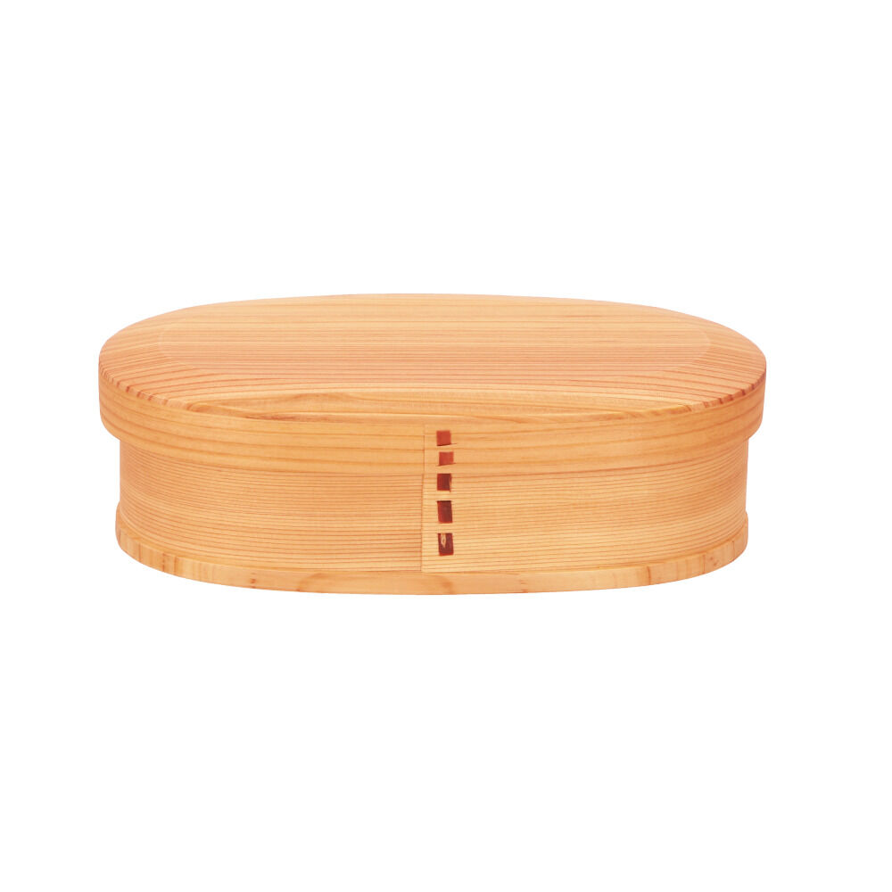 BACKYARD FAMILY「わっぱ 弁当箱 通販 新型 1段 一段 500ml 650ml わっぱ弁当 まげわっぱ 曲げわっぱ」|食器・キッチングッズ|ブラウン1