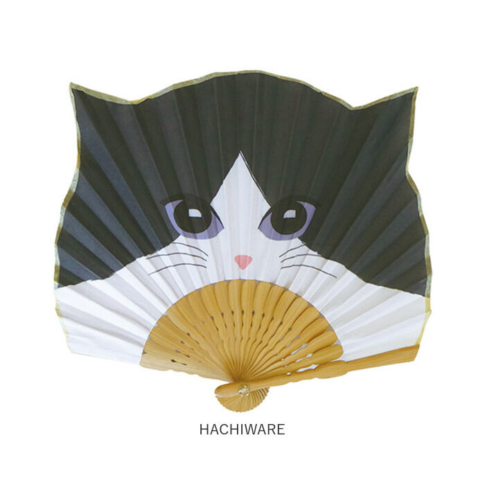 BACKYARD FAMILY「natti 扇子 好評 ナッティ せんす センス ねこ 猫 ネコ レディース メンズ ケース付き」|その他|