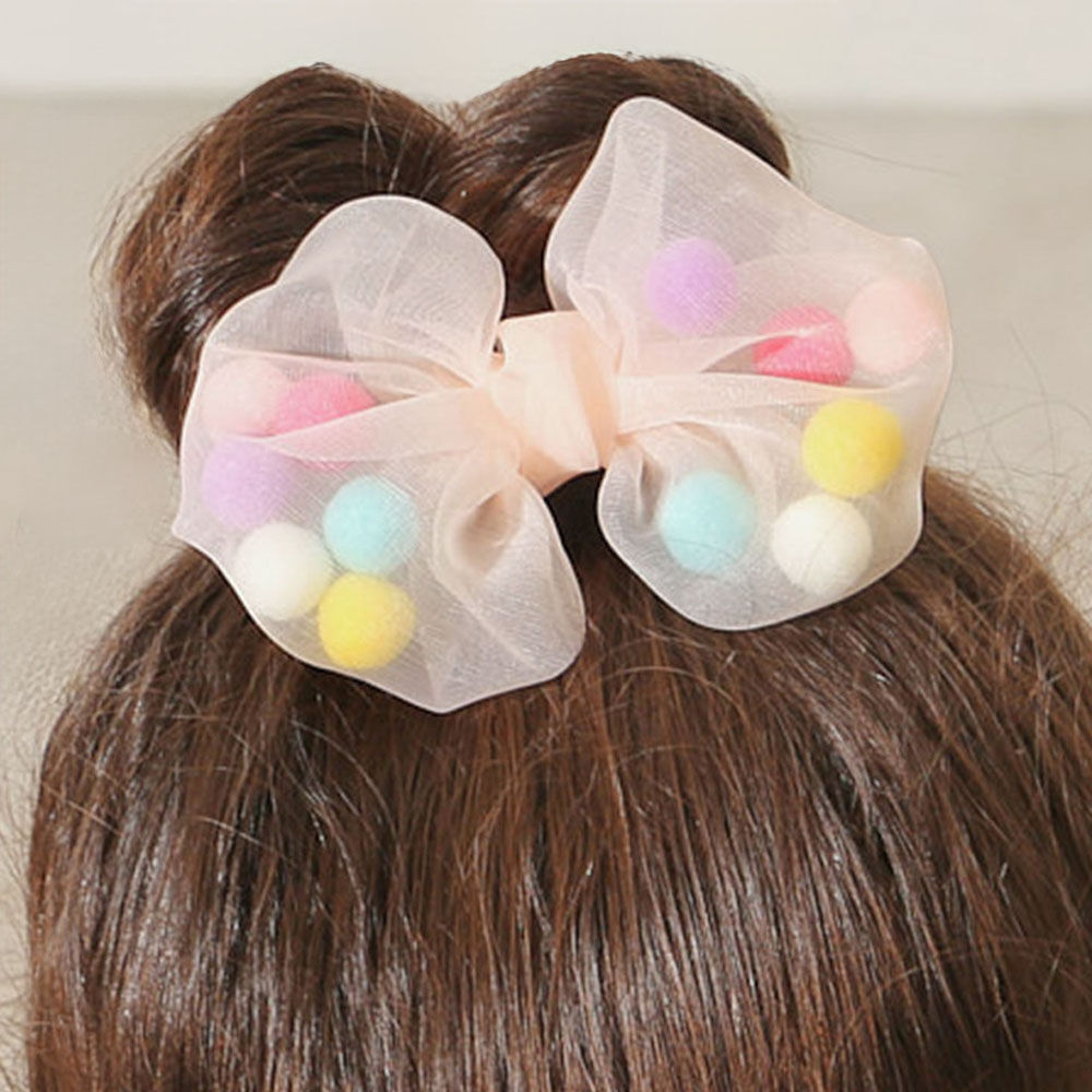 BACKYARD FAMILY「RORA ヘアゴム 通販 ローラ ドロシー 髪ゴム ヘアアクセサリー 髪飾り キッズ 子供 子ども」|その他|オレンジ1