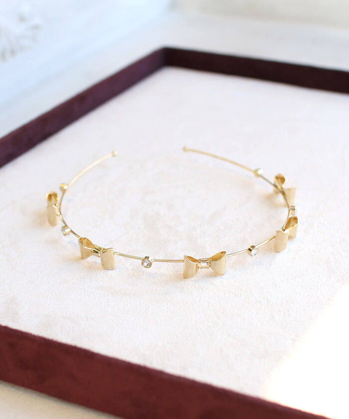 BACKYARD FAMILY「細い カチューシャ キッズ キラキラ リボン 通販 ヘッドドレス 髪飾り 女の子 子供 子ども」|その他|