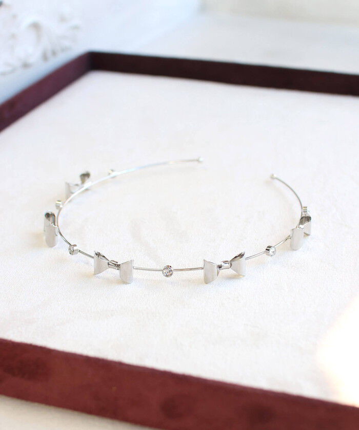 BACKYARD FAMILY「細い カチューシャ キッズ キラキラ リボン 通販 ヘッドドレス 髪飾り 女の子 子供 子ども」|その他|