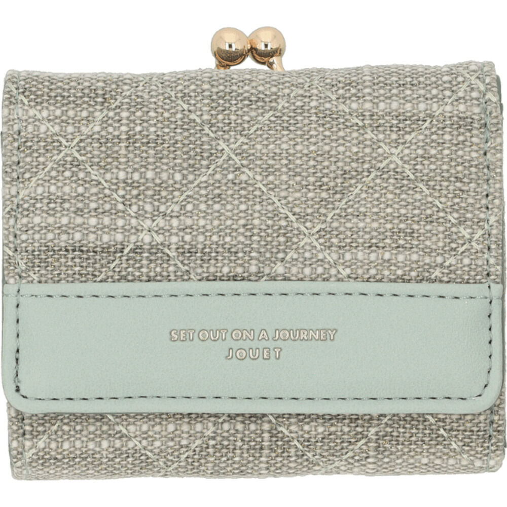 BACKYARD FAMILY「がま口財布 通販 JOUET ジョエット ミニ財布 財布 さいふ 合成皮革 コンパクト 小銭入れ」|財布|グリーン1