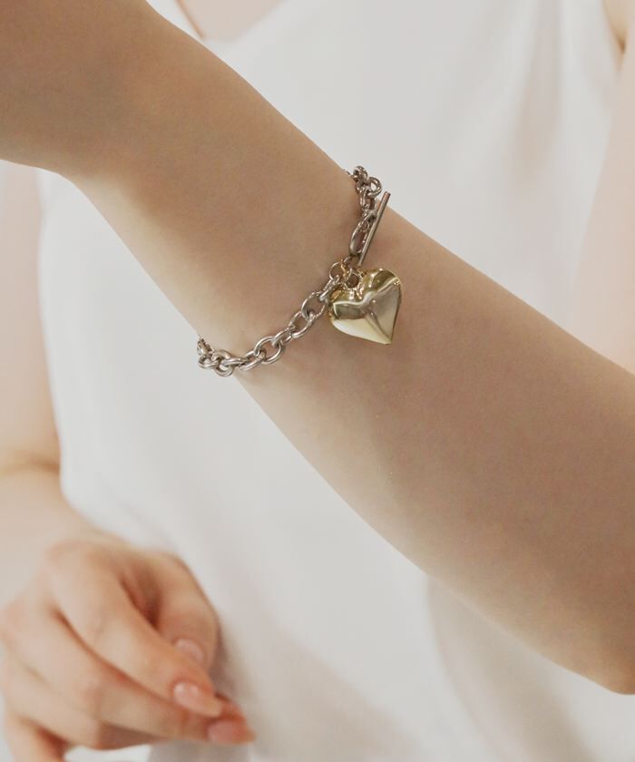 BACKYARD FAMILY「ブレスレット ハート 通販 レディース ハートブレスレット チェーンブレスレット」|その他|