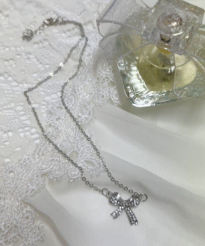 BACKYARD FAMILY「ネックレス レディース シンプル 通販 ペンダント ジュエリー レディースアクセサリー リボン」|その他|