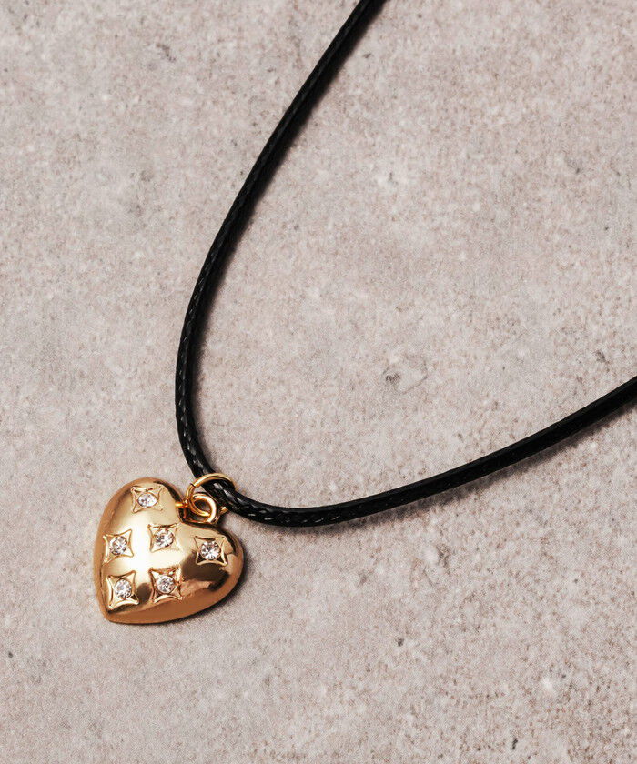 BACKYARD FAMILY「ネックレス ハート 通販 ハートネックレス ペンダント レディース アクセサリー ビジューハート」|その他|