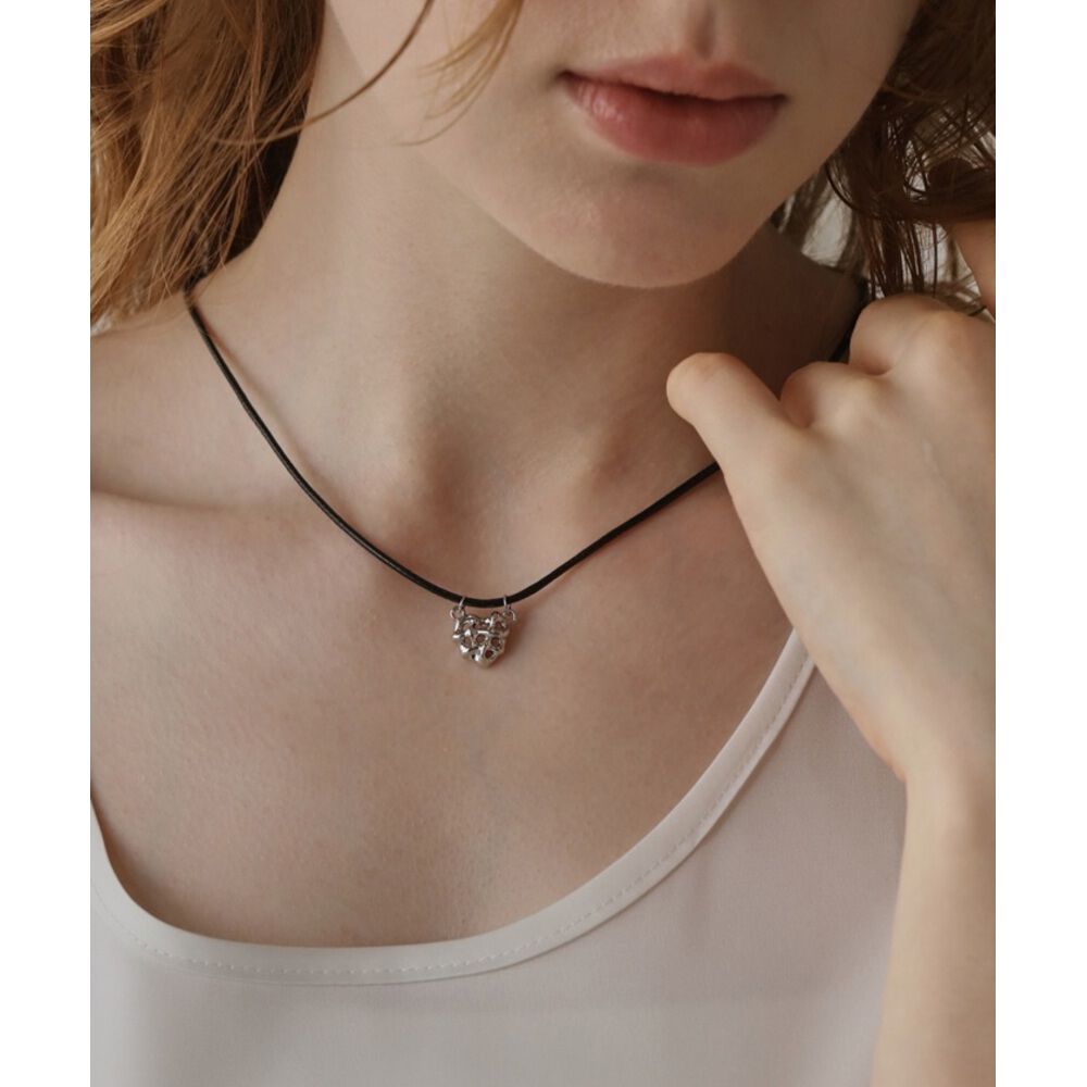 BACKYARD FAMILY「ネックレス ハート 通販 ハートネックレス ペンダント レディース アクセサリー diamond」|その他|シルバー1