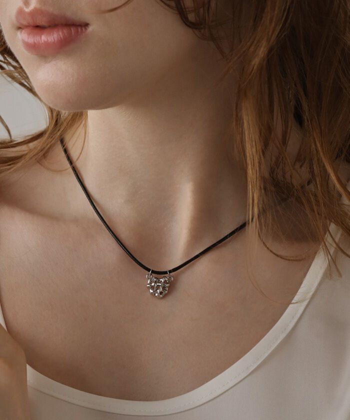 BACKYARD FAMILY「ネックレス ハート 通販 ハートネックレス ペンダント レディース アクセサリー diamond」|その他|