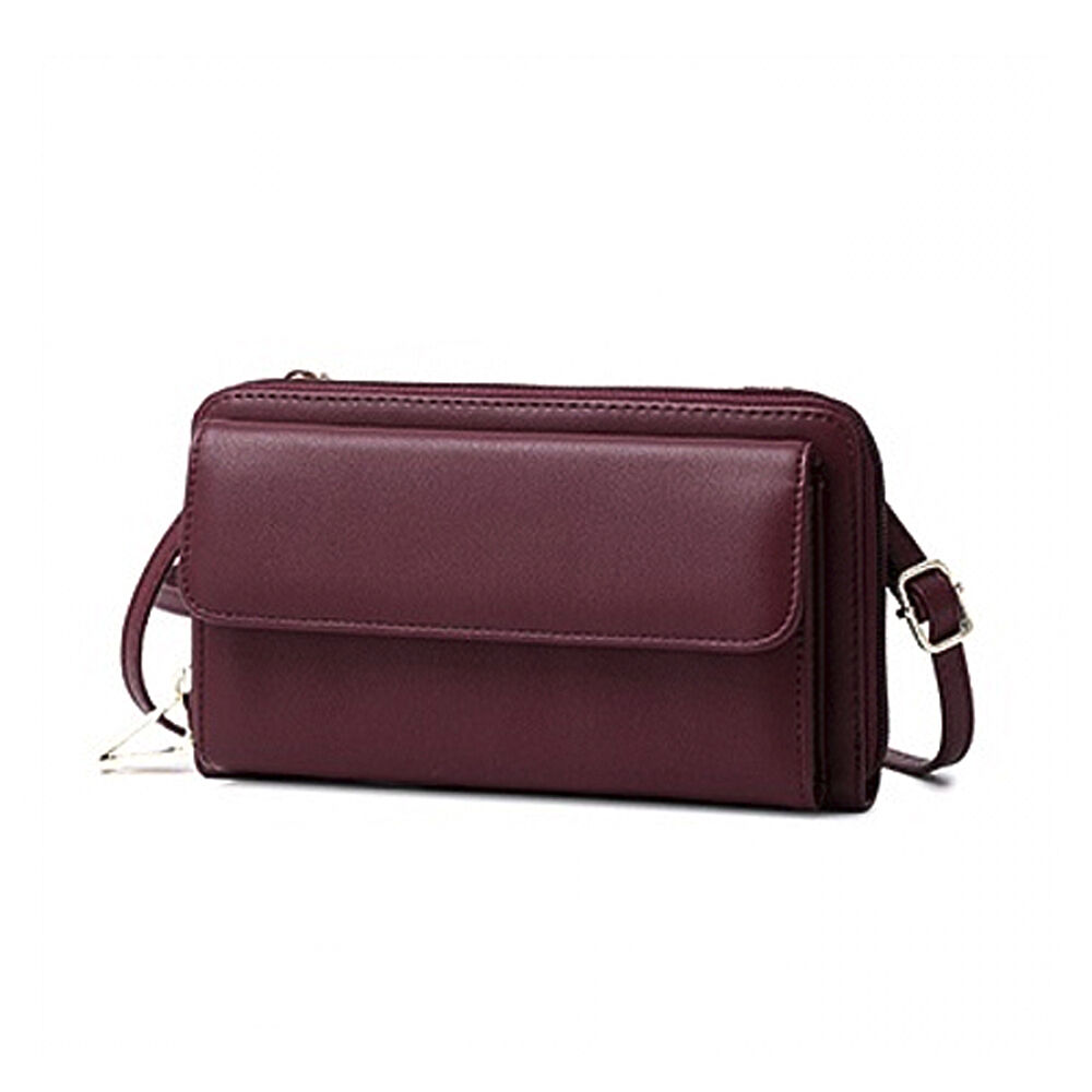 BACKYARD FAMILY「バック レディース 斜めがけ スマホポーチ 通販 3way 財布 ウォレット ミニバック」|ショルダー・メッセンジャー|レッド1