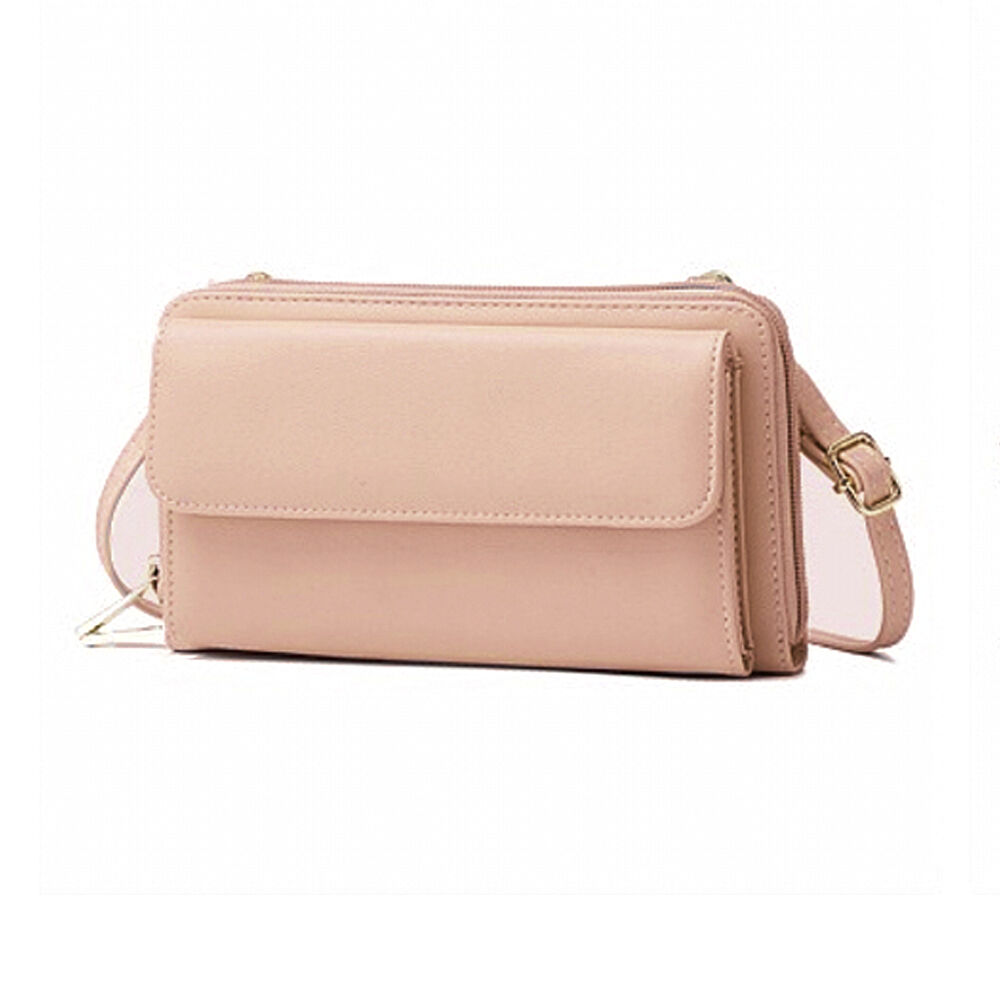BACKYARD FAMILY「バック レディース 斜めがけ スマホポーチ 通販 3way 財布 ウォレット ミニバック」|ショルダー・メッセンジャー|ピンク2