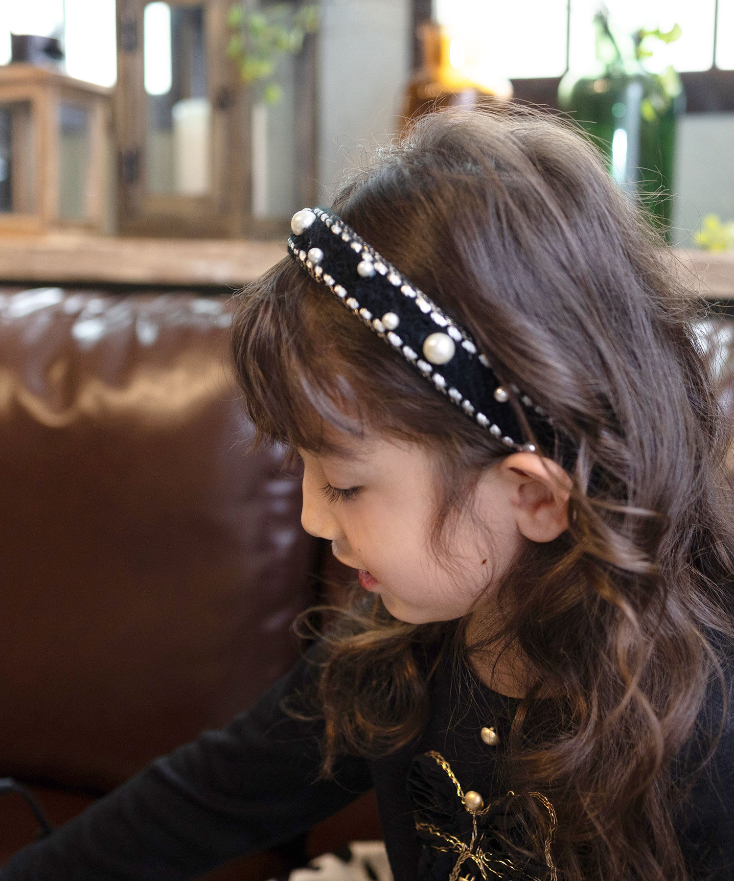 BACKYARD FAMILY「Rora カチューシャ キッズ 通販 リリス パール 髪飾り 髪留め 髪どめ ヘアアクセサリー」|その他|