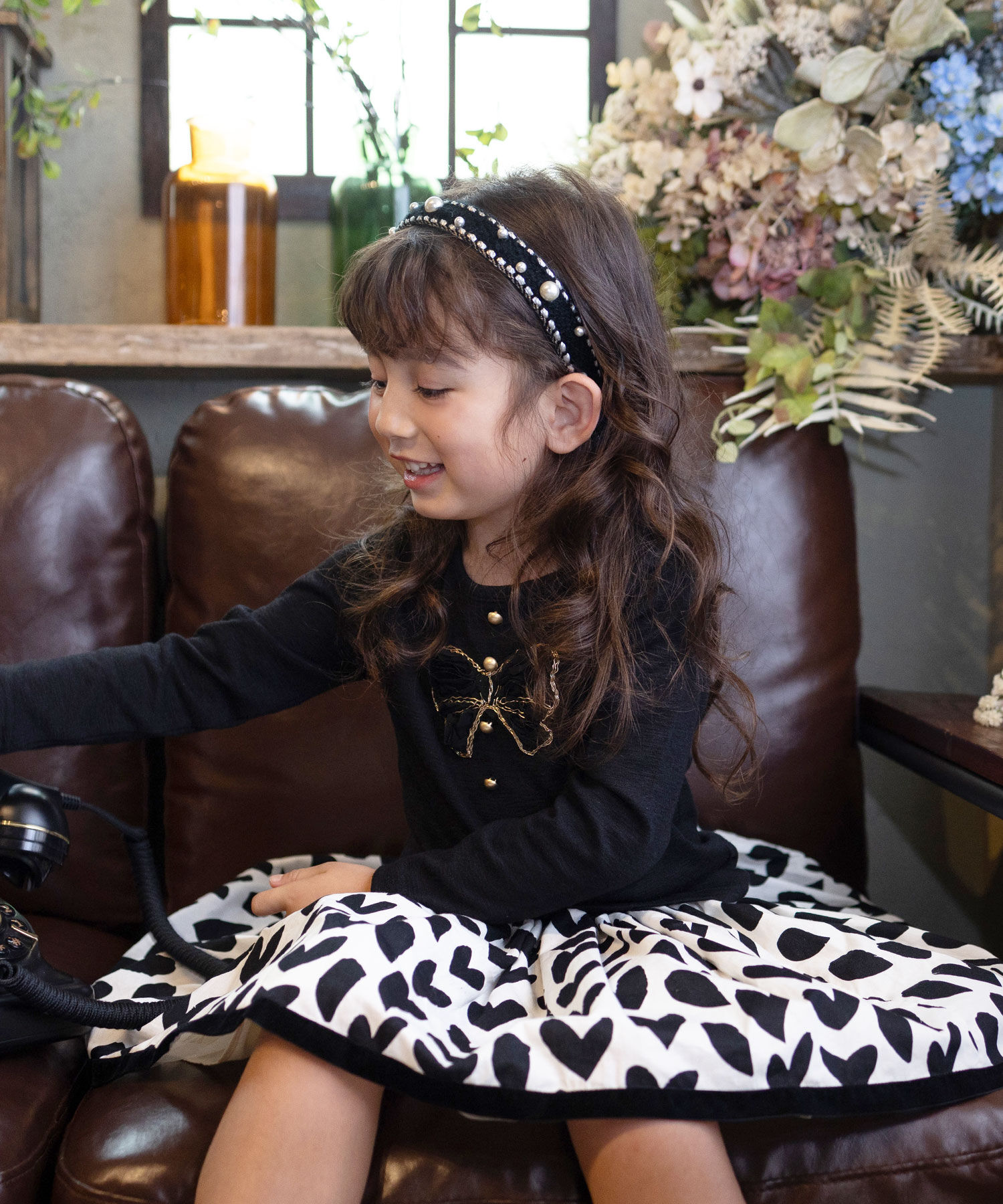 BACKYARD FAMILY「Rora カチューシャ キッズ 通販 リリス パール 髪飾り 髪留め 髪どめ ヘアアクセサリー」|その他|