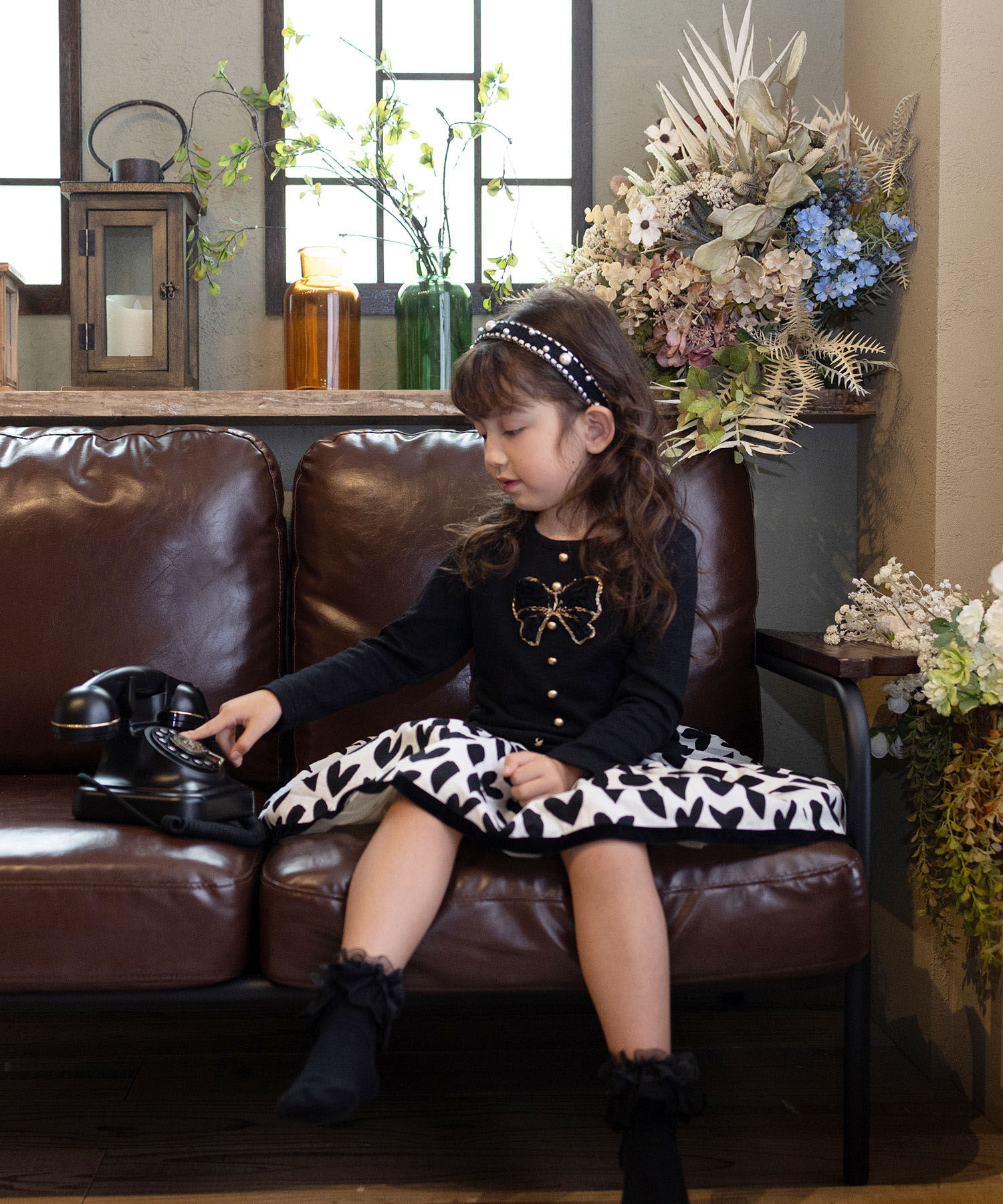 BACKYARD FAMILY「Rora カチューシャ キッズ 通販 リリス パール 髪飾り 髪留め 髪どめ ヘアアクセサリー」|その他|