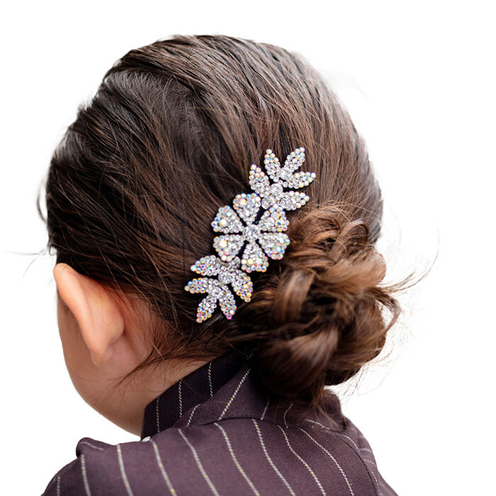 BACKYARD FAMILY「Rora バレッタ キッズ 通販 ローラ ルミエ 髪飾り 髪どめ 髪留め 大きめ キラキラ」|その他|