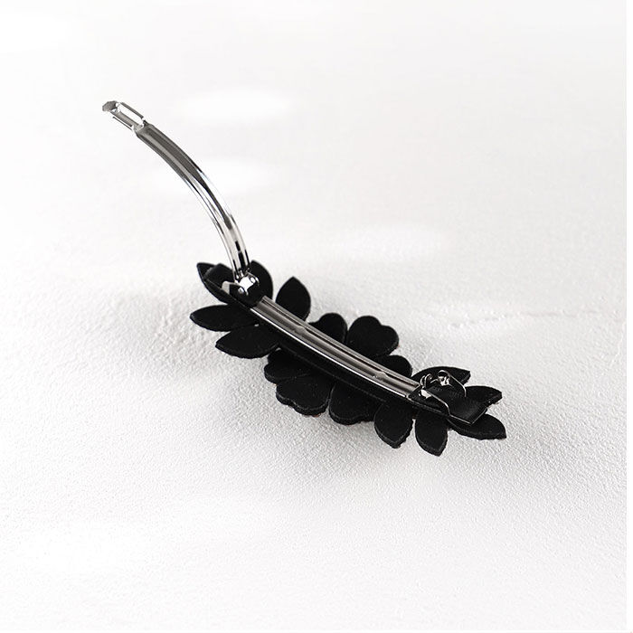 BACKYARD FAMILY「Rora バレッタ キッズ 通販 ローラ ルミエ 髪飾り 髪どめ 髪留め 大きめ キラキラ」|その他|