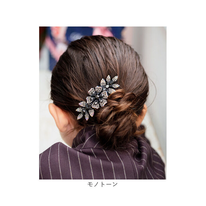 BACKYARD FAMILY「Rora バレッタ キッズ 通販 ローラ ルミエ 髪飾り 髪どめ 髪留め 大きめ キラキラ」|その他|