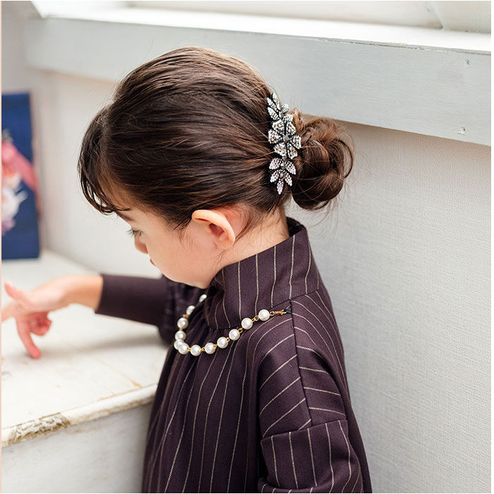 BACKYARD FAMILY「Rora バレッタ キッズ 通販 ローラ ルミエ 髪飾り 髪どめ 髪留め 大きめ キラキラ」|その他|