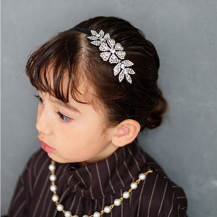 BACKYARD FAMILY「カチューシャ キッズ ビジュー 通販 Rora ローラ ルミエ 髪飾り 髪留め 髪どめ」|その他|