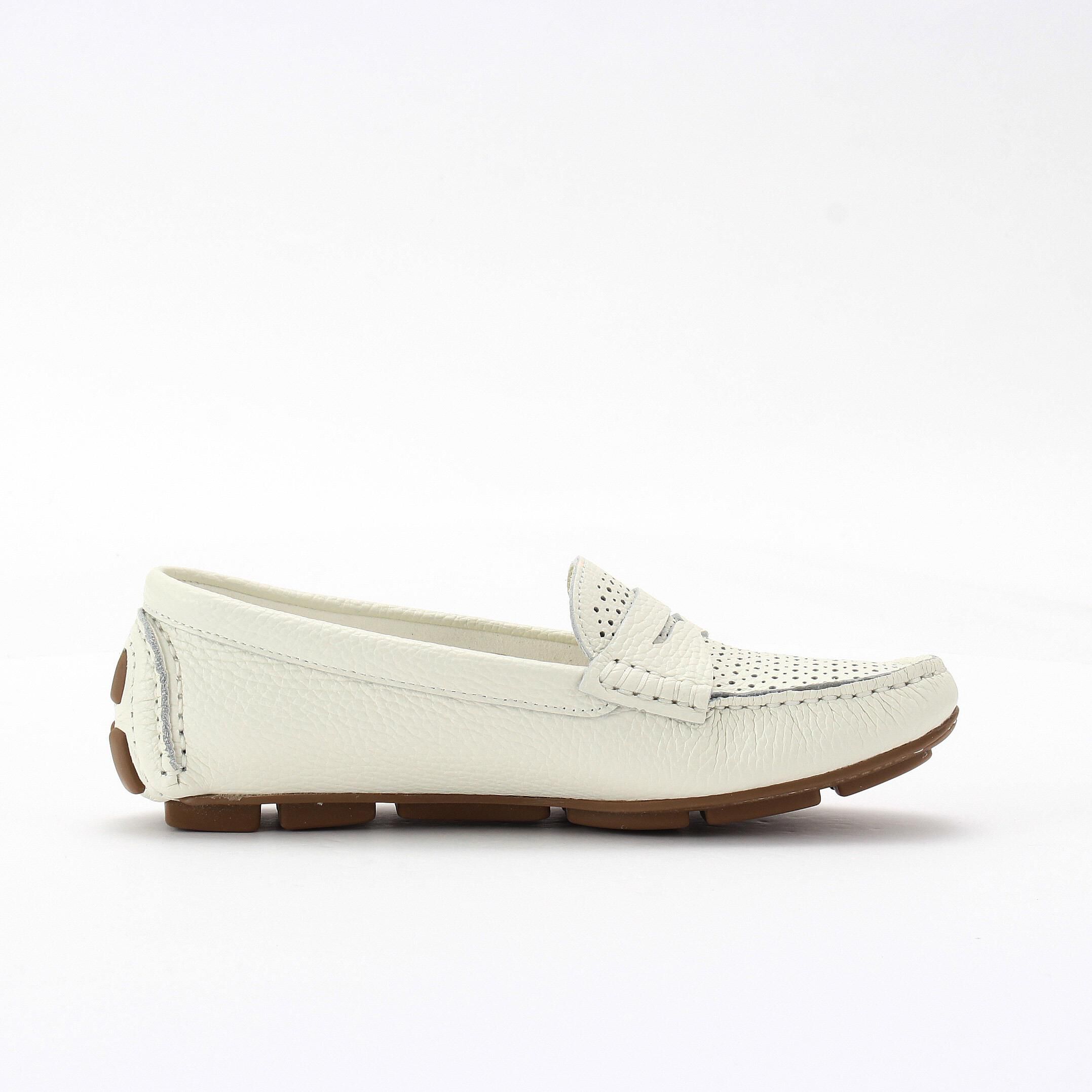 銀座かねまつ「【本革】パンチングドライビングシューズ」|ローファー|