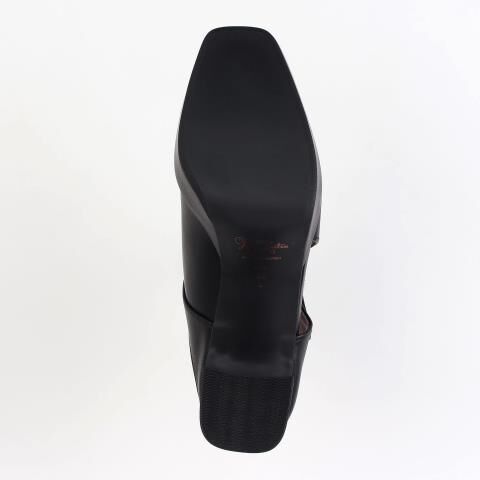 銀座かねまつ「【本革】【PREMIERE PORTE】厚底サボサンダル」|サンダル|