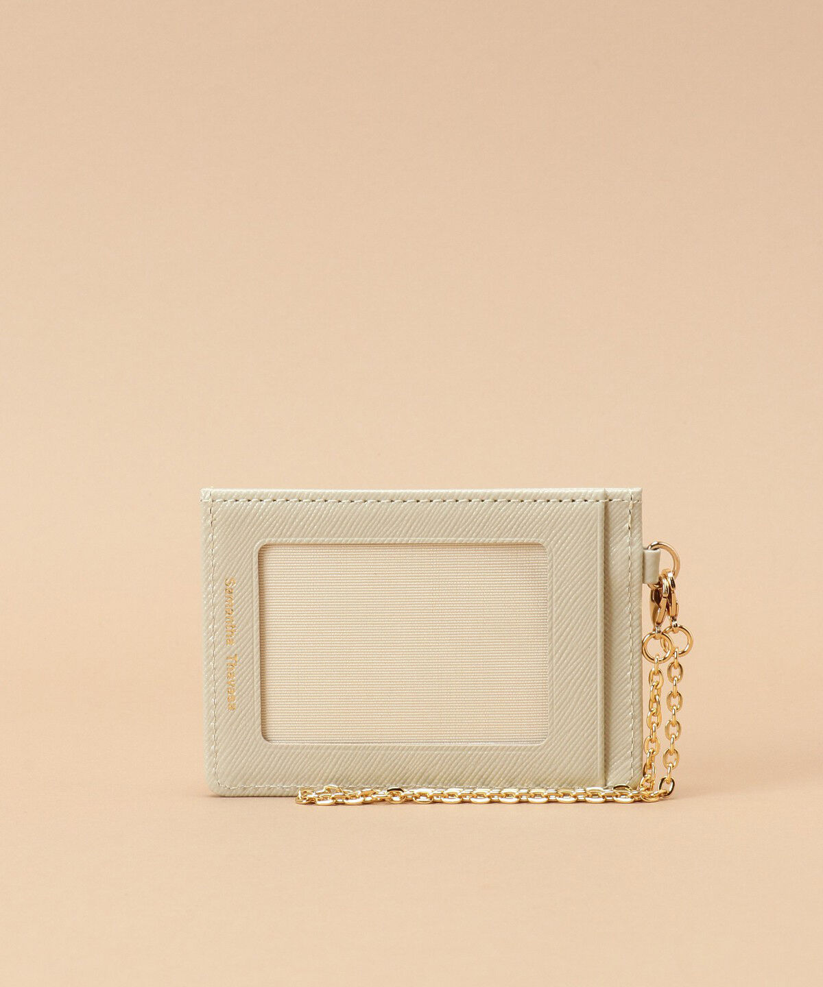 Samantha Thavasa「ラメレザービジュー パスケース」|定期入れ|