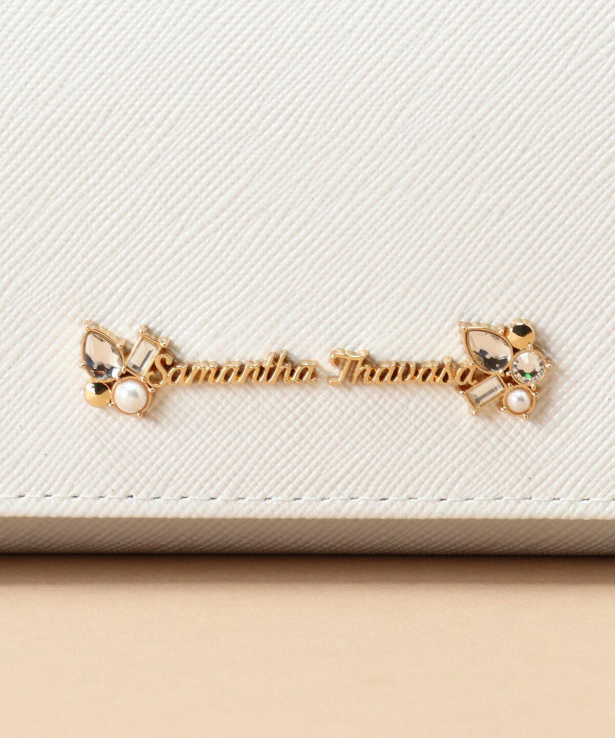 Samantha Thavasa「ラメレザービジュー 長財布」|財布|