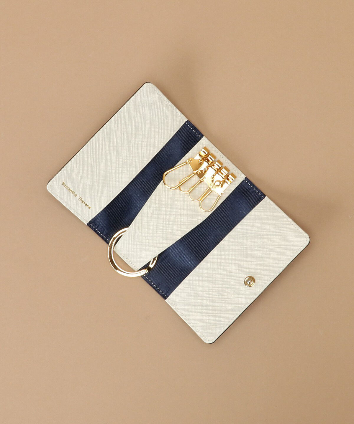 Samantha Thavasa「Pomme d'espoir ポムディスポワール バイカラーキーケース」|キーケース|