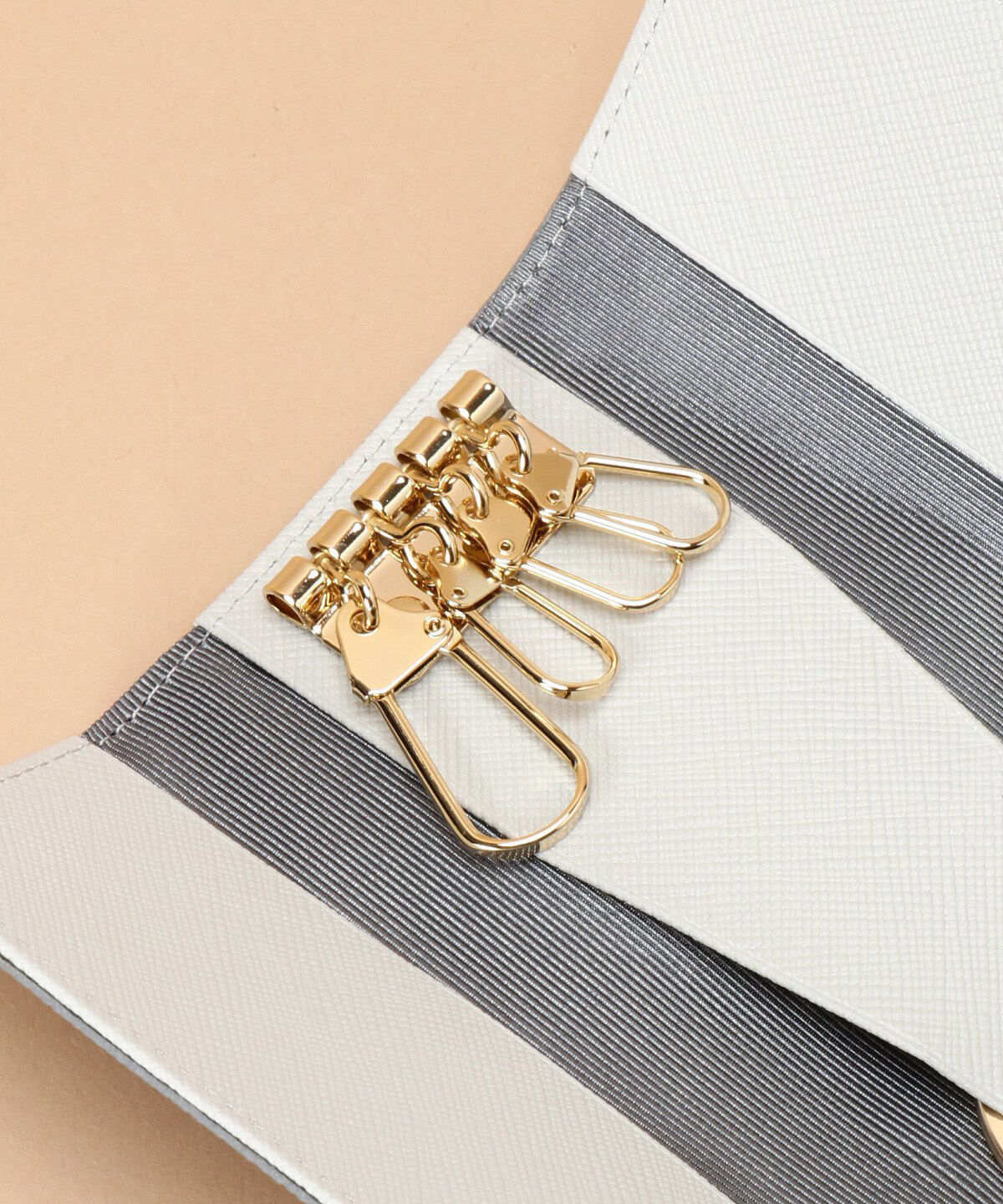 Samantha Thavasa「Pomme d'espoir ポムディスポワール バイカラーキーケース」|キーケース|