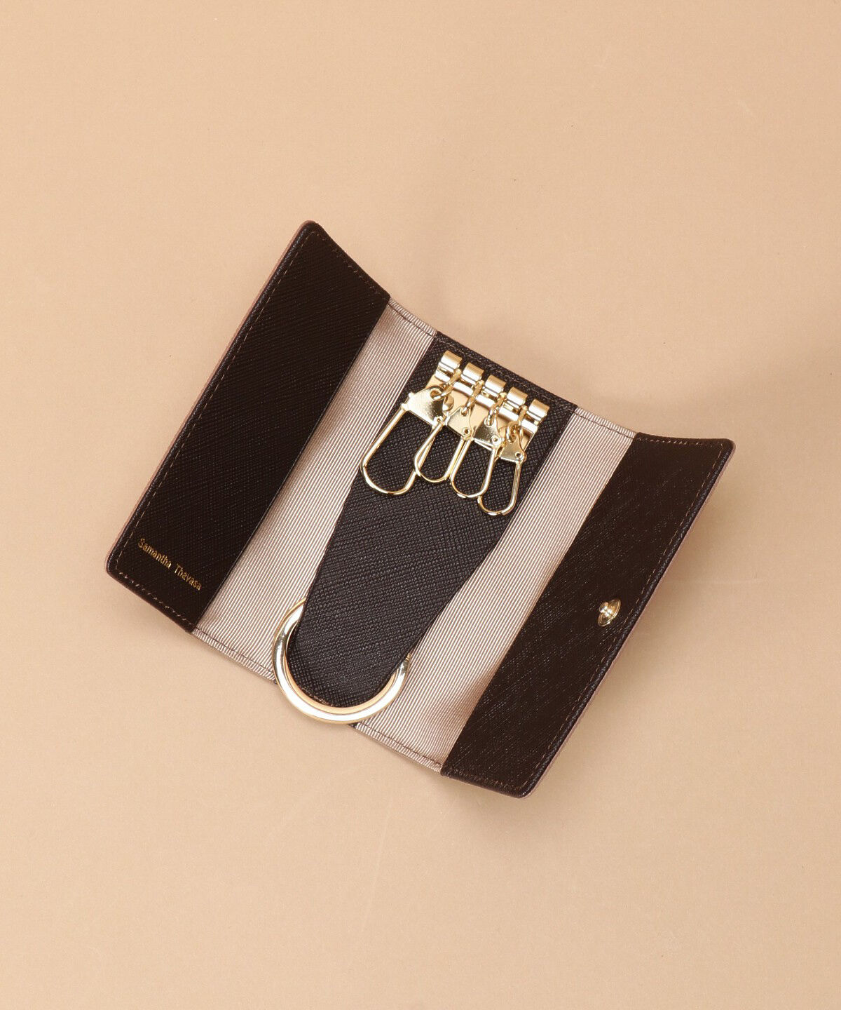 Samantha Thavasa「Pomme d'espoir ポムディスポワール バイカラーキーケース」|キーケース|