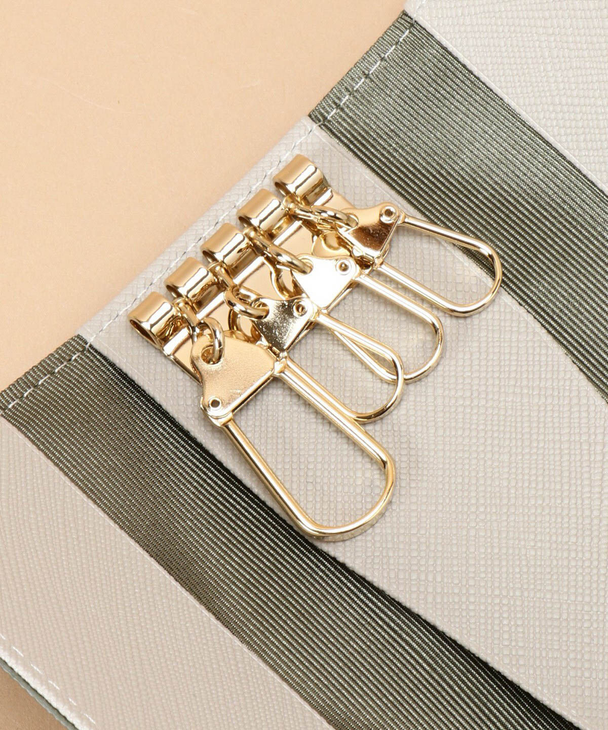 Samantha Thavasa「Pomme d'espoir ポムディスポワール バイカラーキーケース」|キーケース|