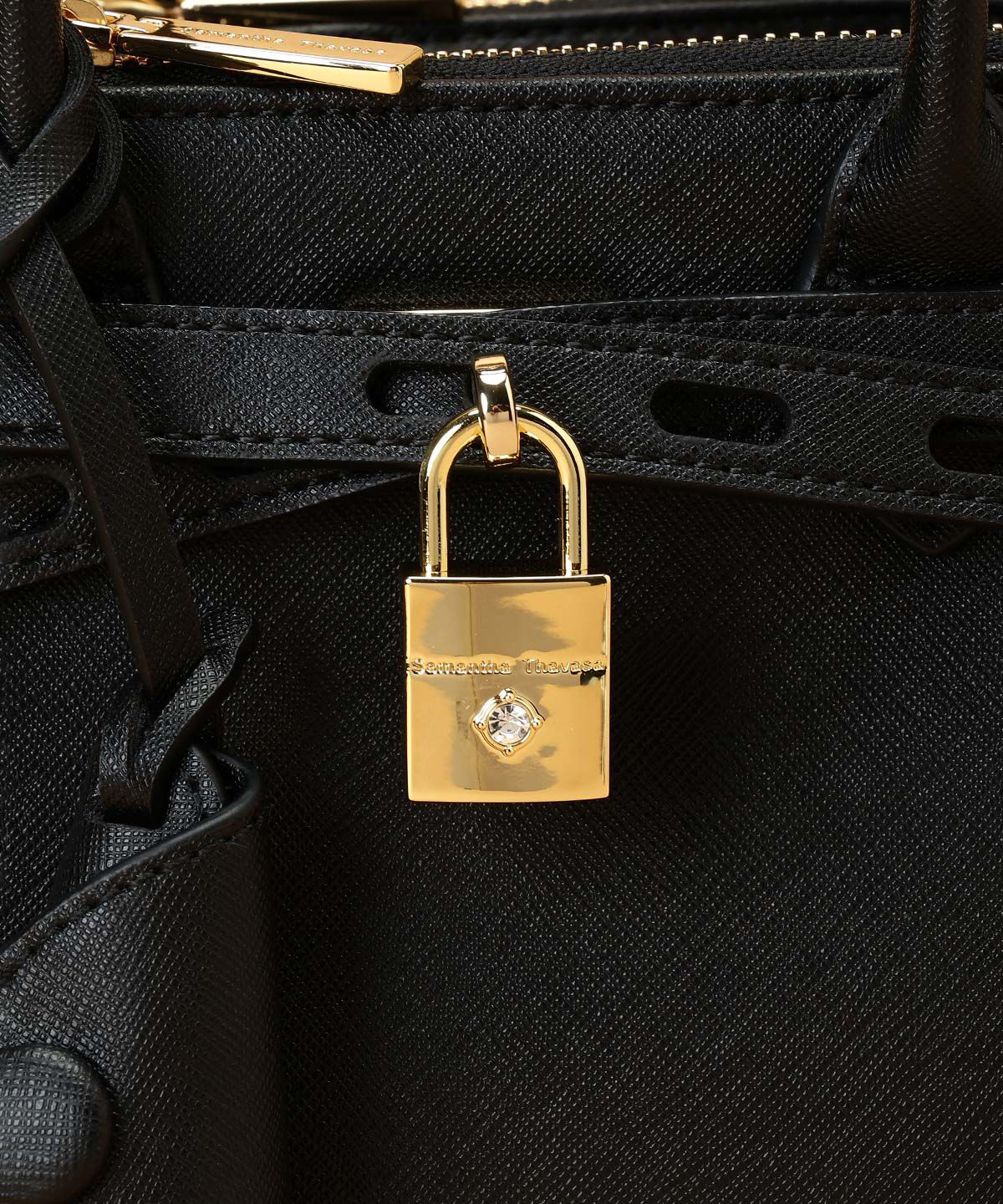 Samantha Thavasa「ベルトデザイン サマンサアゼル 小サイズ」|ハンドバッグ|