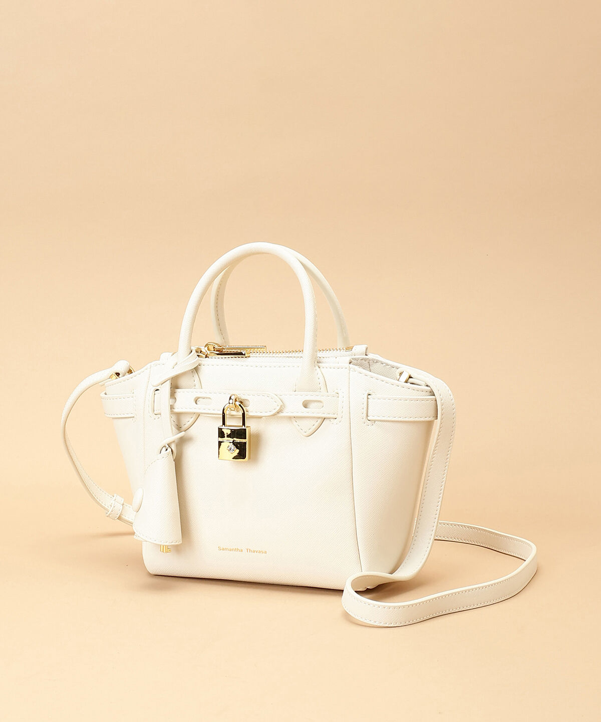 Samantha Thavasa「ベルトデザイン サマンサアゼル 小サイズ」|ハンドバッグ|