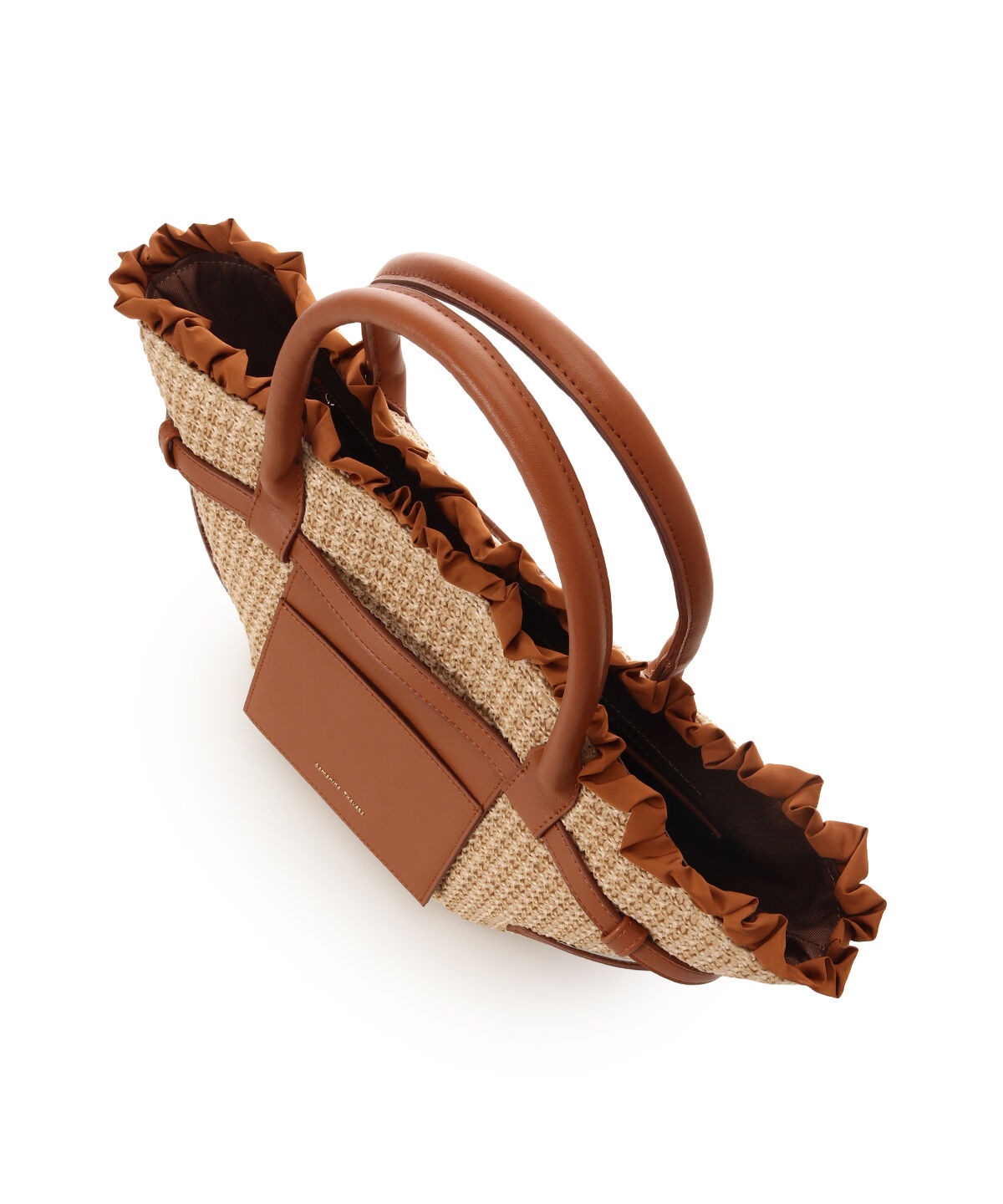 Samantha Thavasa「フロントポケットかごバッグ」|ハンドバッグ|