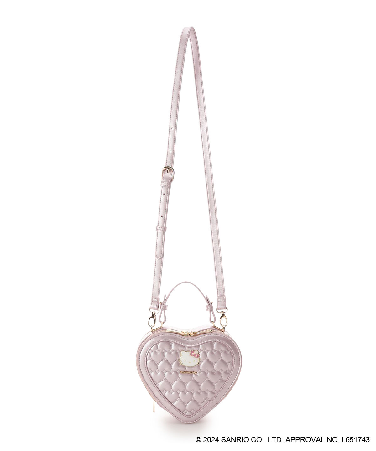 Samantha Vega「「ハローキティ」50周年記念コレクションハート型ショルダーバッグ」|ショルダー・メッセンジャー|