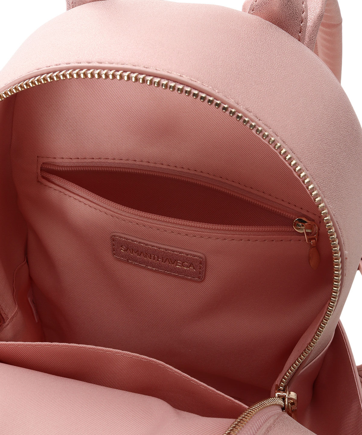 Samantha Vega「アクセントリボンラメリュック」|リュック|