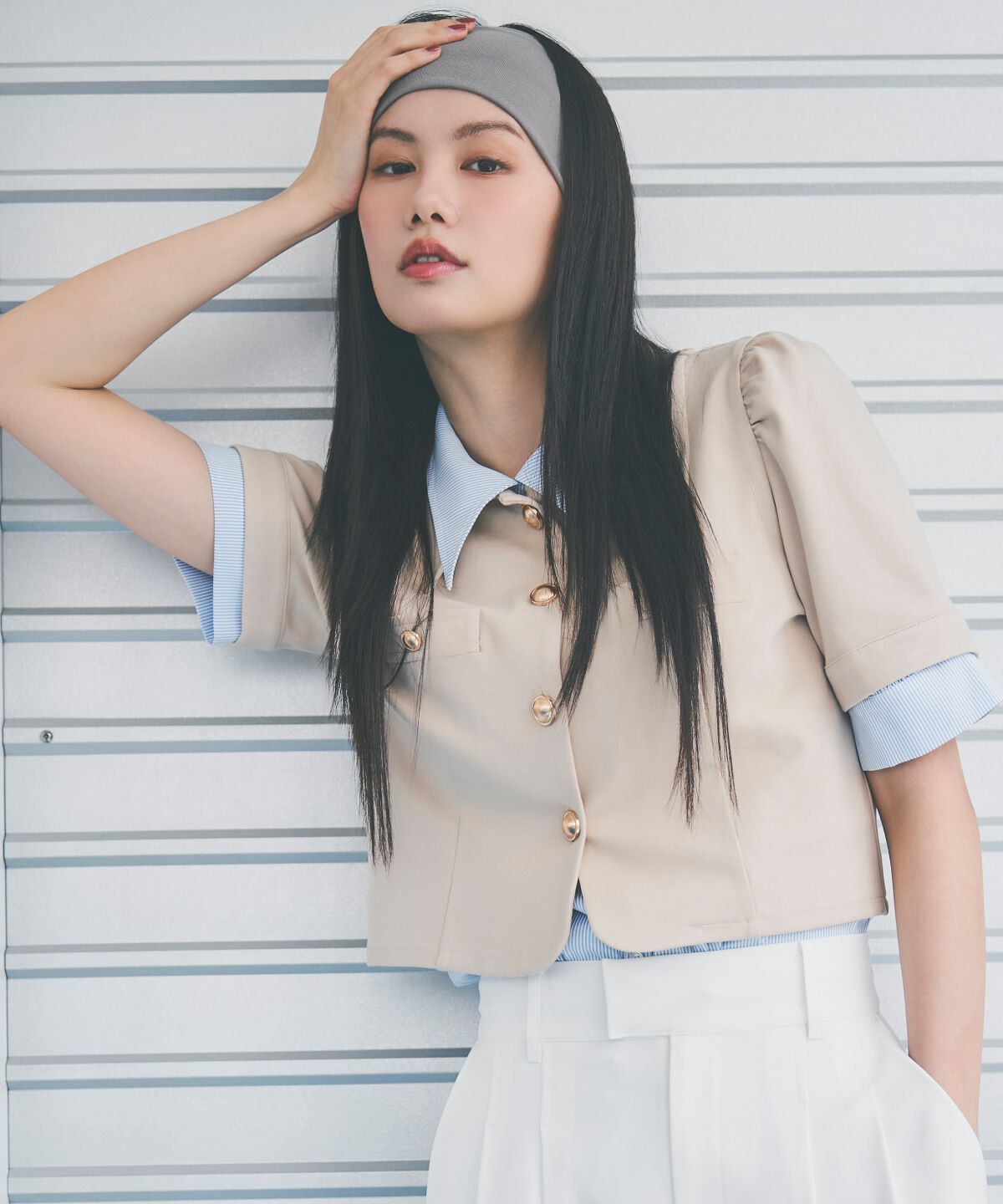 アンドクチュール「クラシックカラーポンチジャケット」|その他|