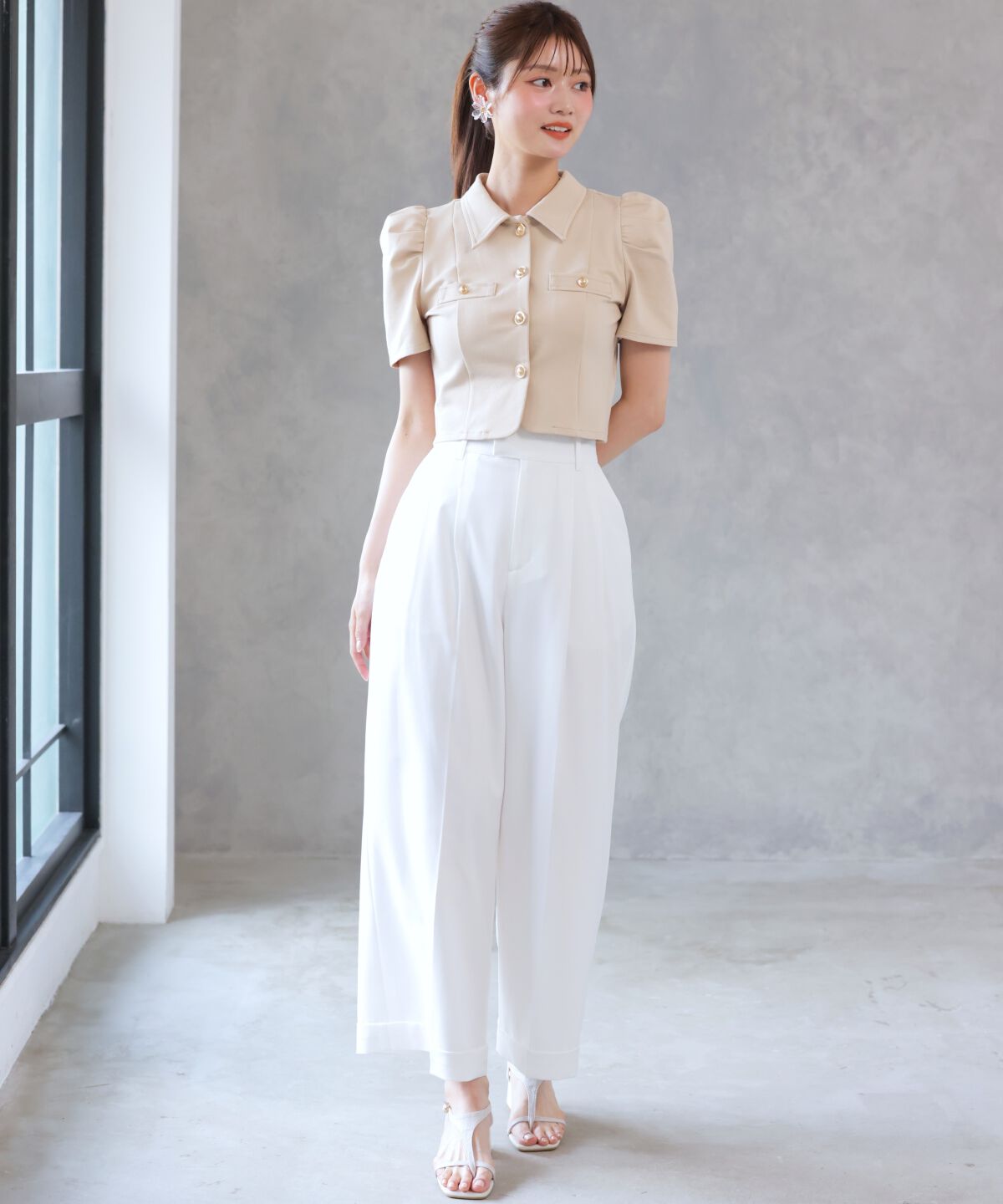 アンドクチュール「クラシックカラーポンチジャケット」|その他|