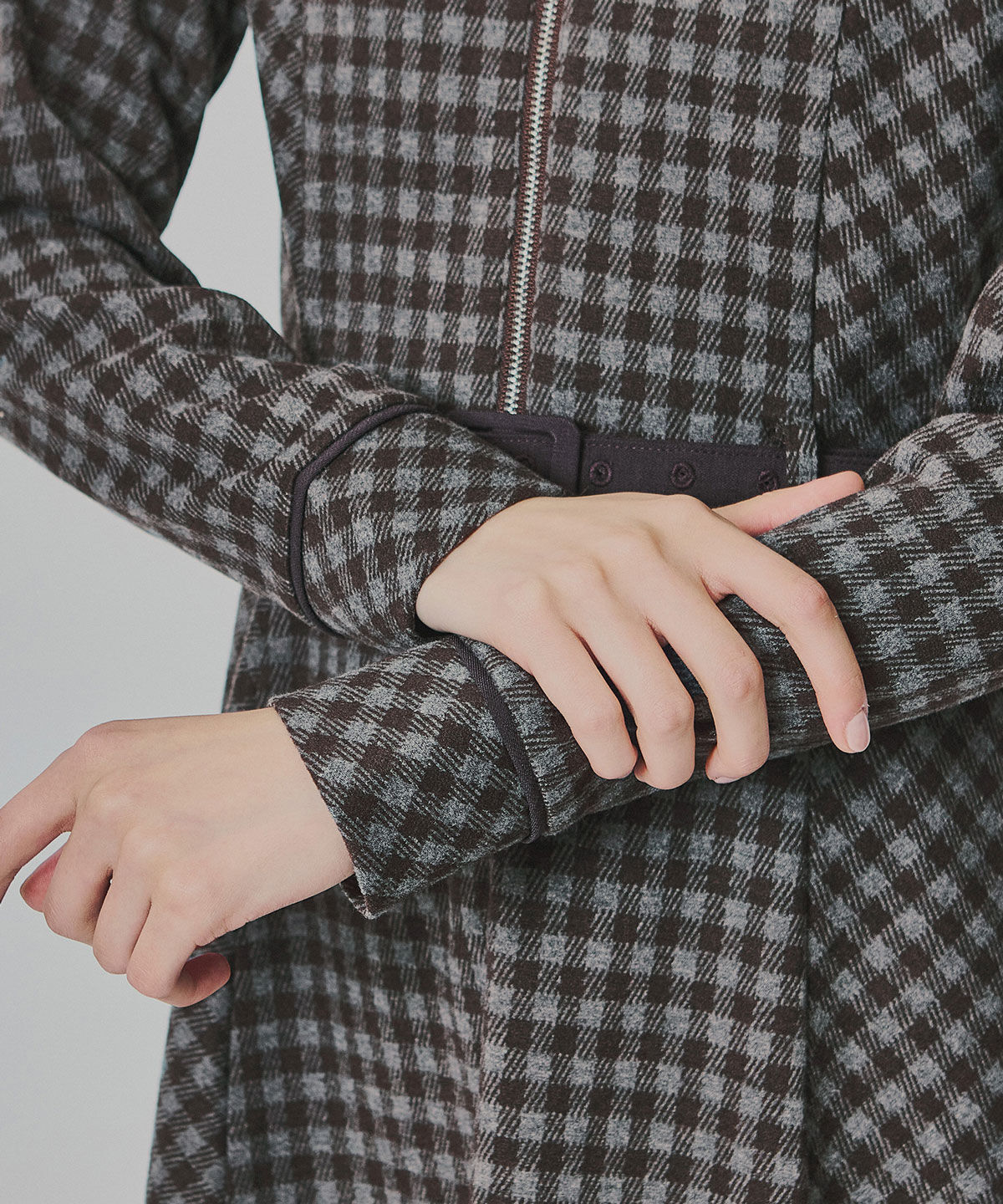 REDYAZEL「クラシカルチェックZIPミニワンピース」|ワンピース|
