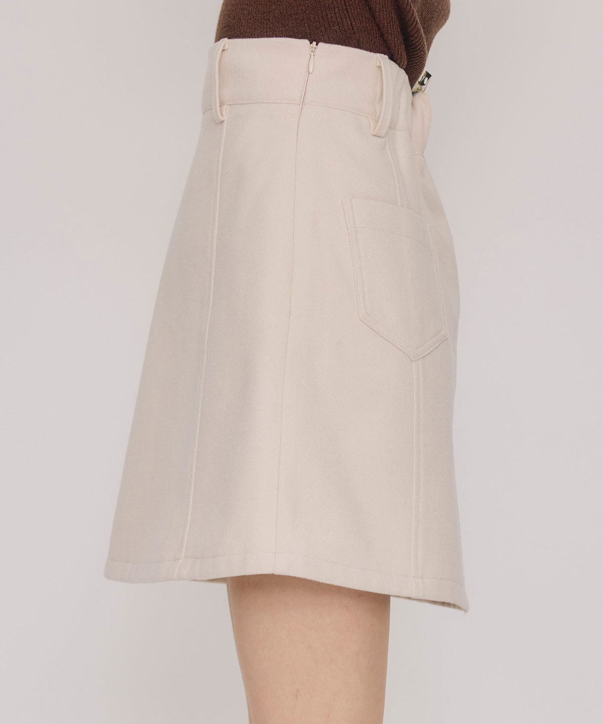 REDYAZEL「ハイウエストフレアミニスカート」|フレア|